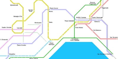 Harta e napolit tramvaj 