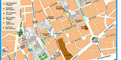 Harta e spaccanapoli napolit